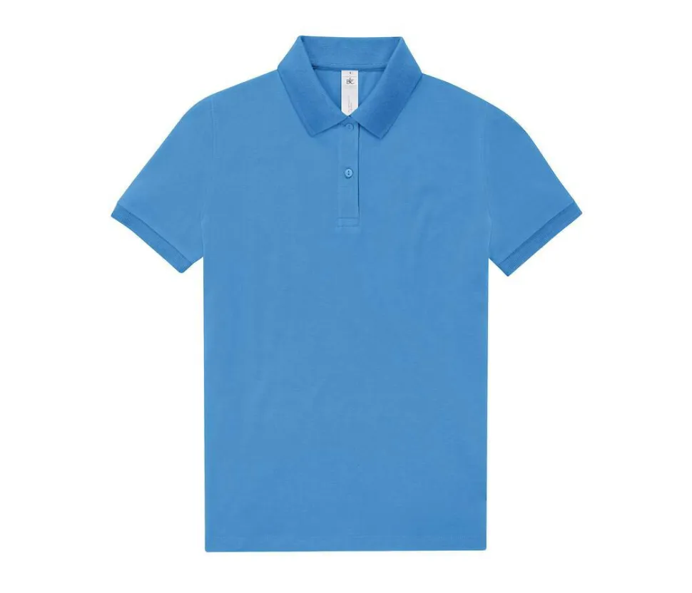 B&C BCW463 - Polo Femme Élégant en Coton Prérétréci