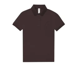 B&C BCW463 - Polo Femme Élégant en Coton Prérétréci