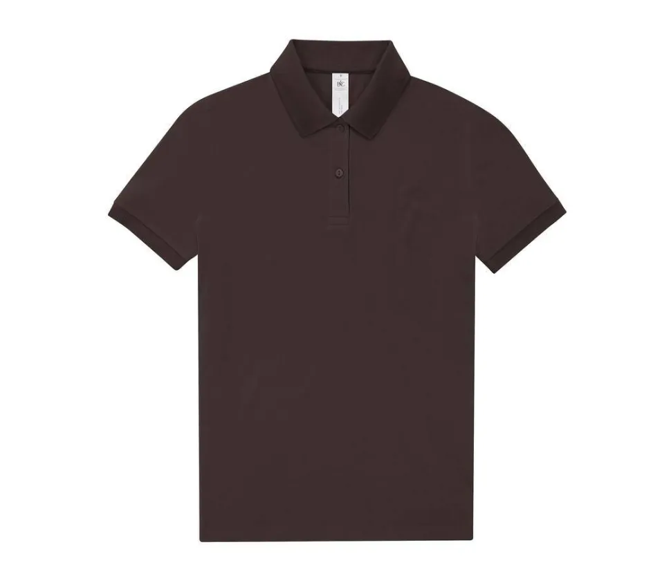 B&C BCW463 - Polo Femme Élégant en Coton Prérétréci