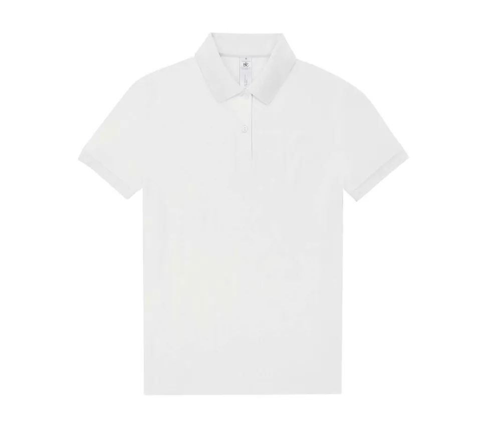 B&C BCW463 - Polo Femme Élégant en Coton Prérétréci