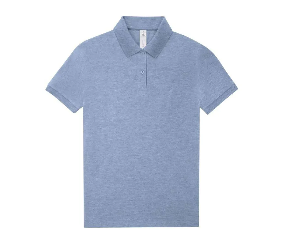 B&C BCW463 - Polo Femme Élégant en Coton Prérétréci