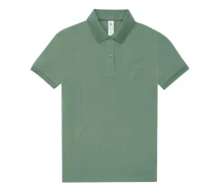 B&C BCW463 - Polo Femme Élégant en Coton Prérétréci