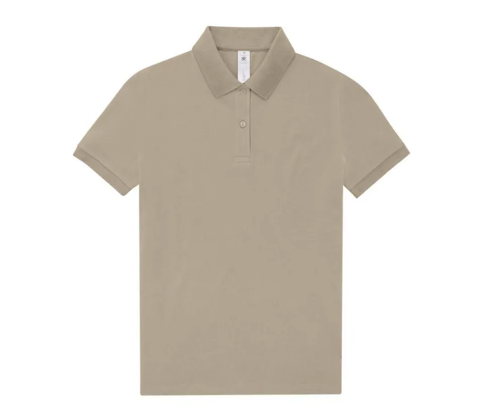 B&C BCW463 - Polo Femme Élégant en Coton Prérétréci