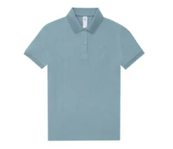 B&C BCW463 - Polo Femme Élégant en Coton Prérétréci