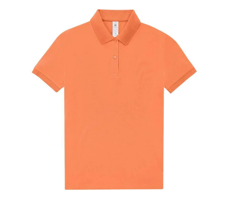 B&C BCW463 - Polo Femme Élégant en Coton Prérétréci