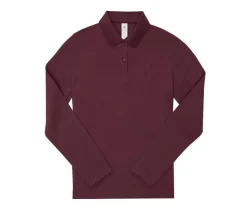 B&C BCW462 - Polo femme manches longues 180
