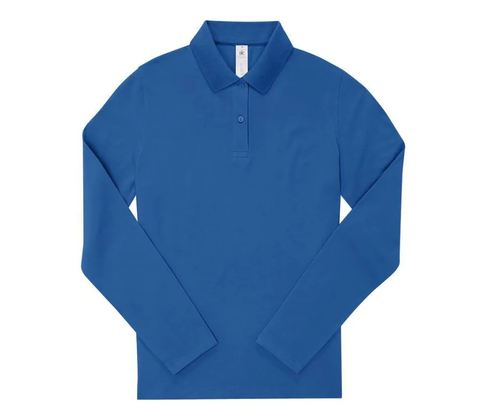 B&C BCW462 - Polo femme manches longues 180
