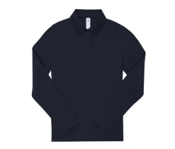B&C BCW462 - Polo femme manches longues 180