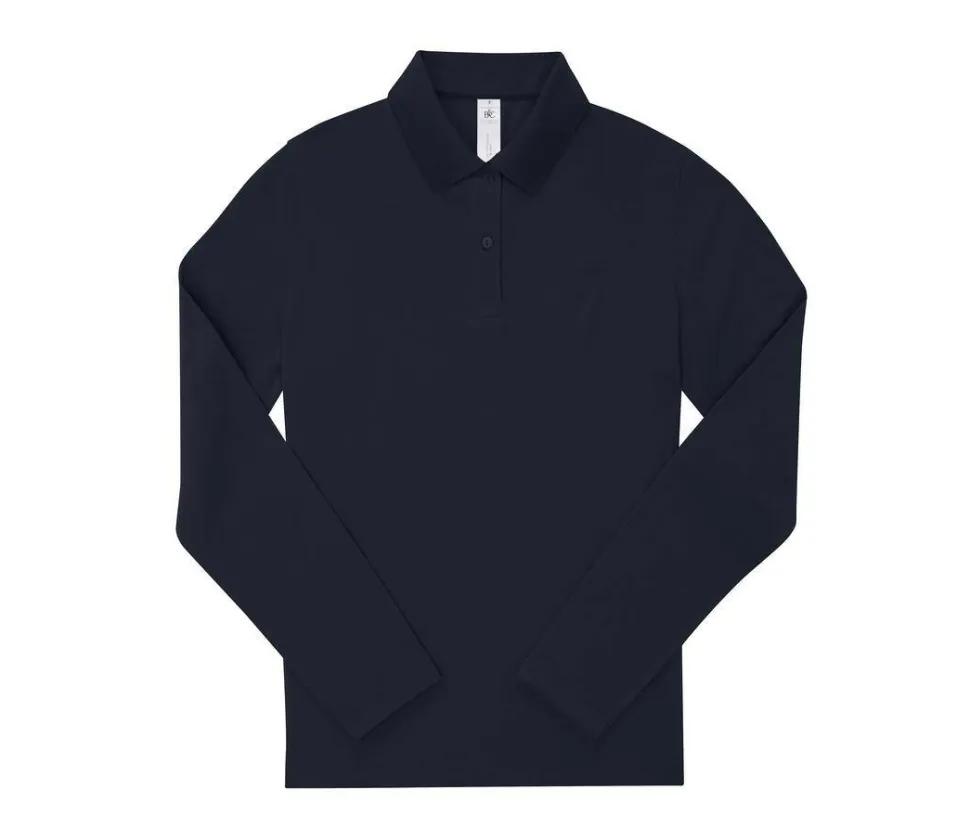 B&C BCW462 - Polo femme manches longues 180
