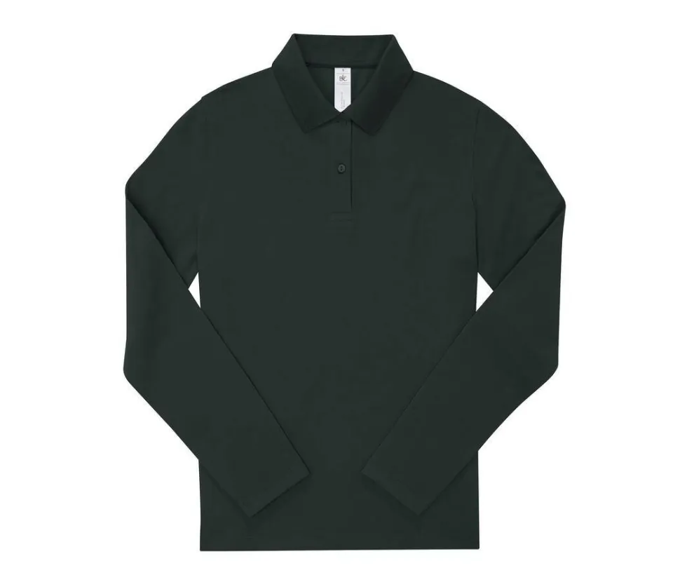 B&C BCW462 - Polo femme manches longues 180