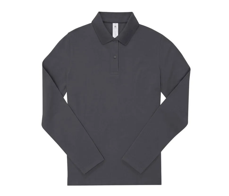 B&C BCW462 - Polo femme manches longues 180