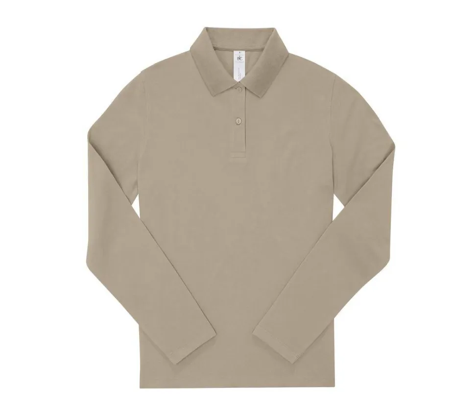 B&C BCW462 - Polo femme manches longues 180