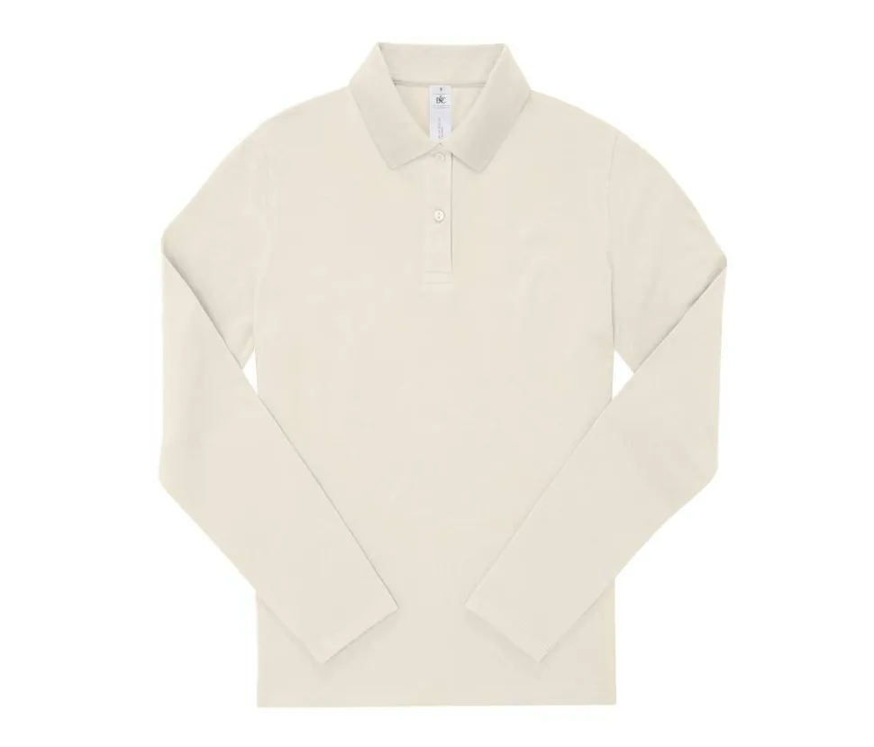 B&C BCW462 - Polo femme manches longues 180