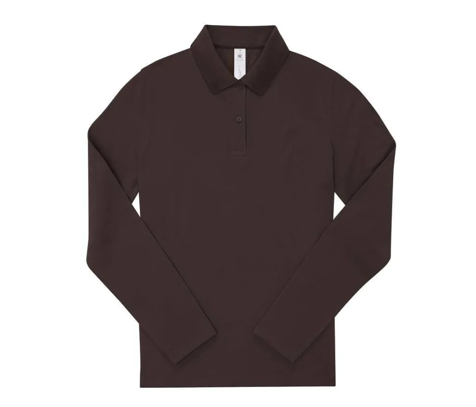 B&C BCW462 - Polo femme manches longues 180