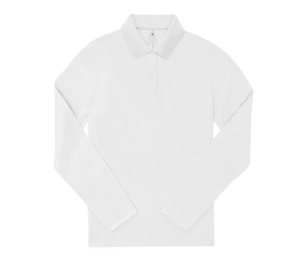 B&C BCW464 - Polo manches longues femme 210