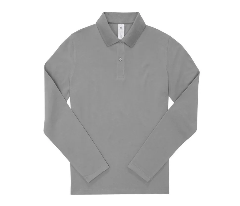 B&C BCW464 - Polo manches longues femme 210