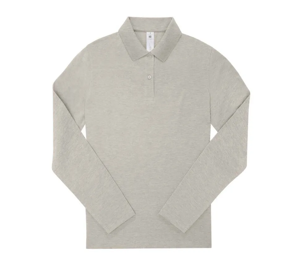 B&C BCW464 - Polo manches longues femme 210