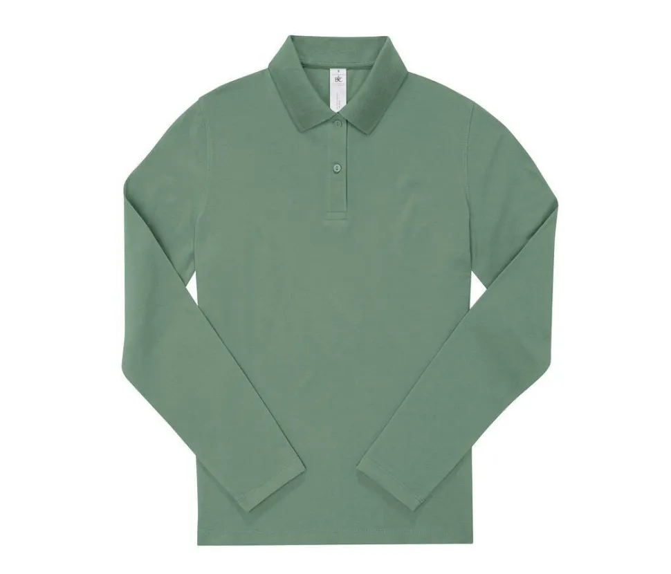 B&C BCW464 - Polo manches longues femme 210