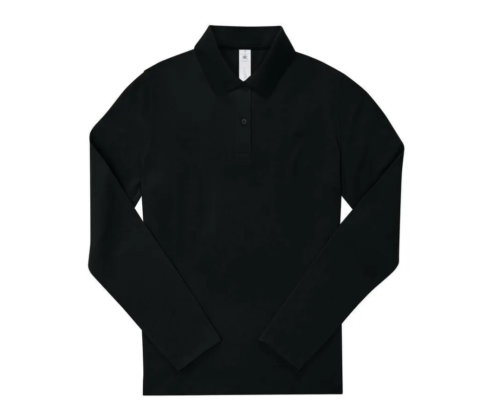 B&C BCW464 - Polo manches longues femme 210