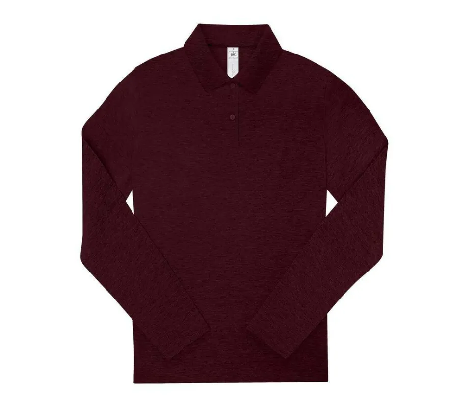 B&C BCW464 - Polo manches longues femme 210