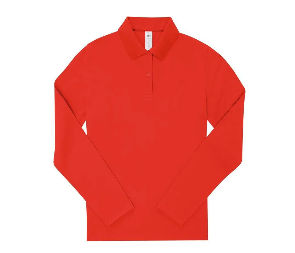 B&C BCW464 - Polo manches longues femme 210