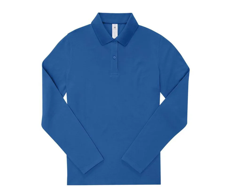 B&C BCW464 - Polo manches longues femme 210