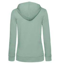 B&C BCW36B - Sweat capuche zippé organique femme