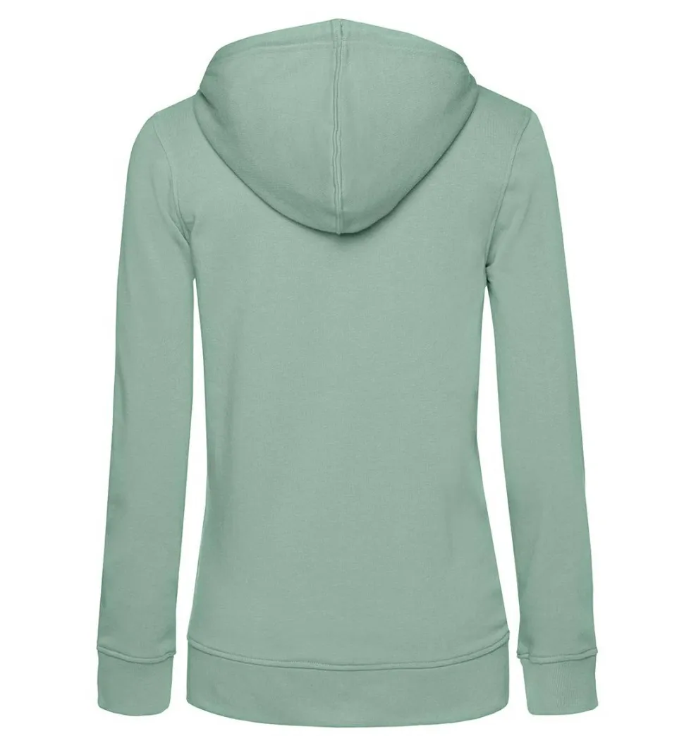 B&C BCW36B - Sweat capuche zippé organique femme