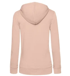 B&C BCW36B - Sweat capuche zippé organique femme