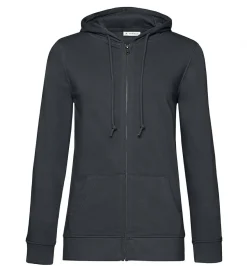 B&C BCW36B - Sweat capuche zippé organique femme