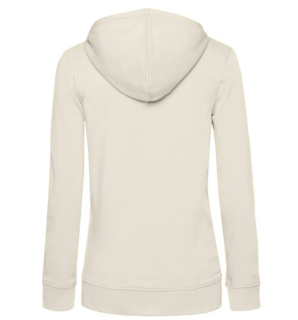 B&C BCW36B - Sweat capuche zippé organique femme