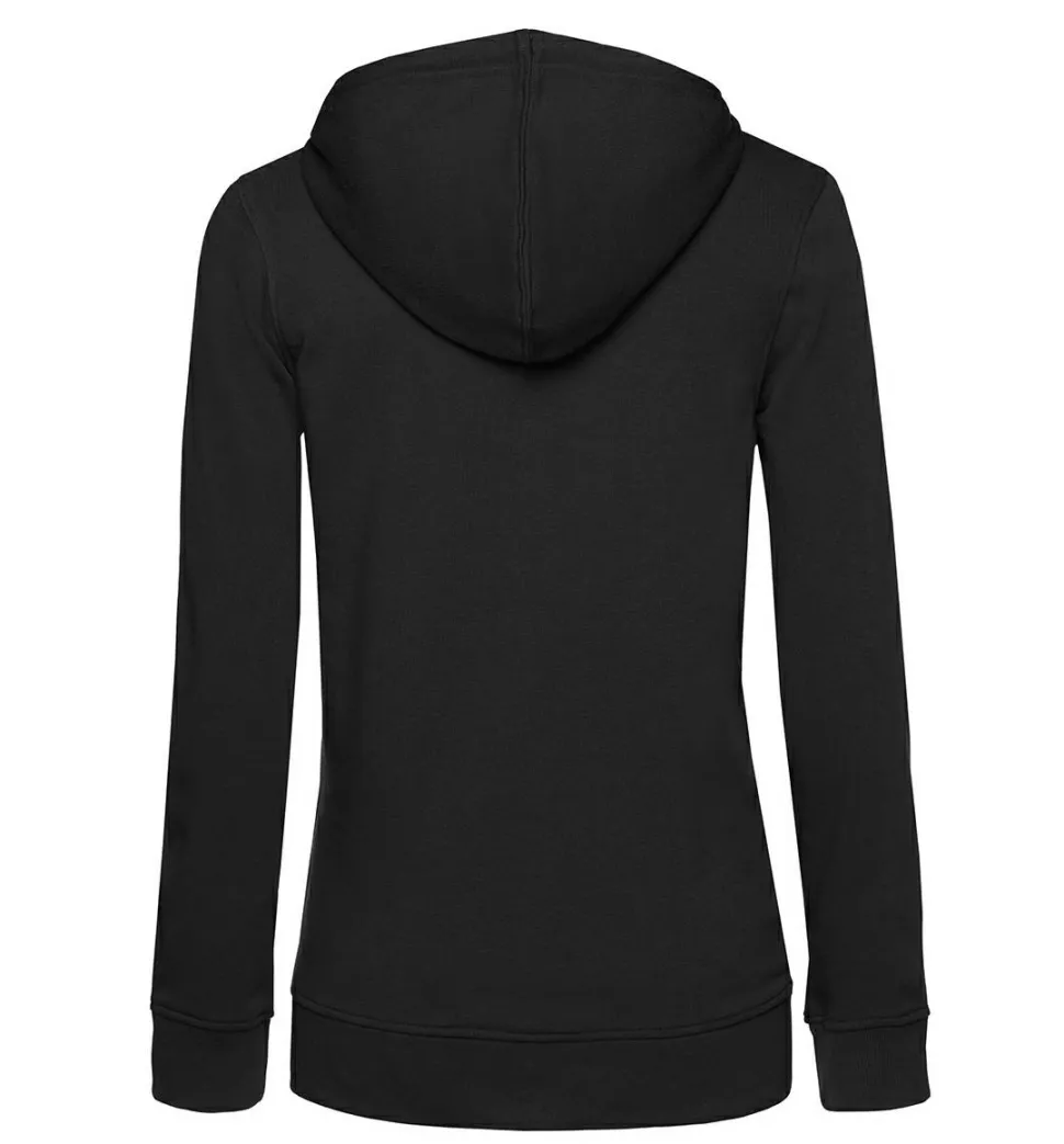 B&C BCW36B - Sweat capuche zippé organique femme