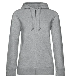 B&C BCW36B - Sweat capuche zippé organique femme