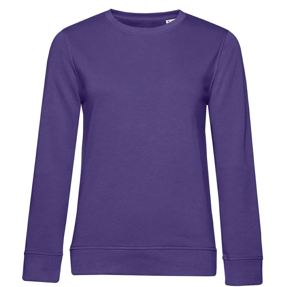B&C BCW32B - Sweat col rond organique femme