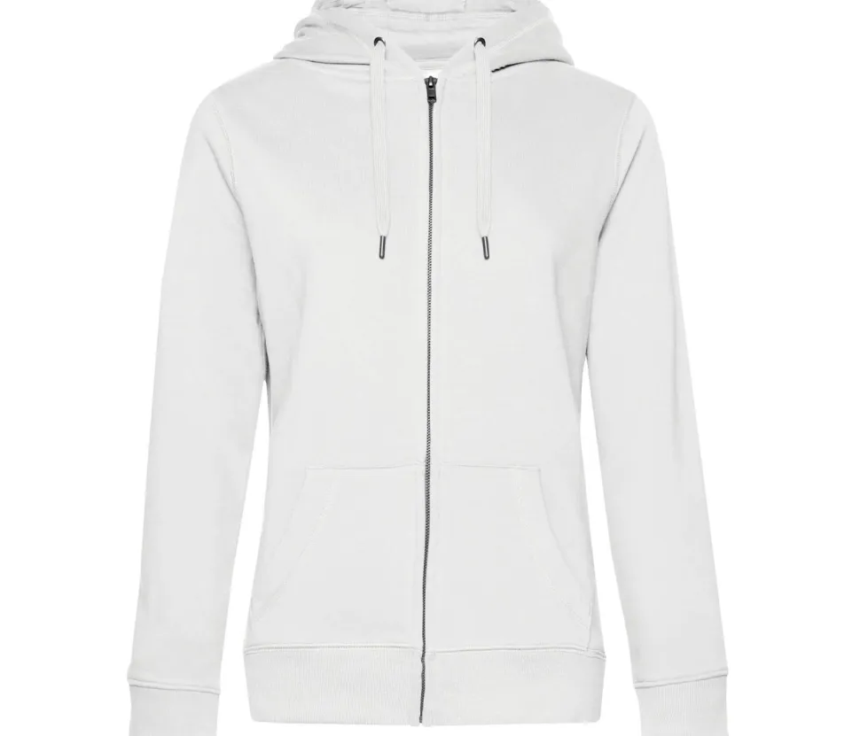 B&C BCW03Q - Sweat Capuche zippé QUEEN