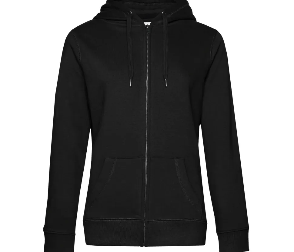 B&C BCW03Q - Sweat Capuche zippé QUEEN