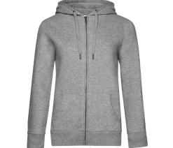 B&C BCW03Q - Sweat Capuche zippé QUEEN