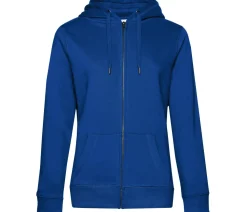 B&C BCW03Q - Sweat Capuche zippé QUEEN