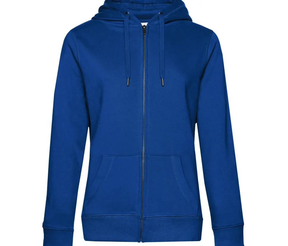 B&C BCW03Q - Sweat Capuche zippé QUEEN