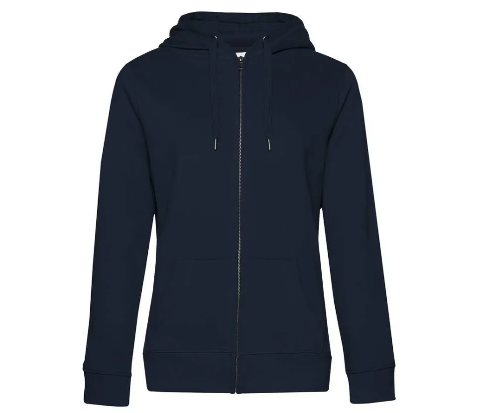 B&C BCW03Q - Sweat Capuche zippé QUEEN