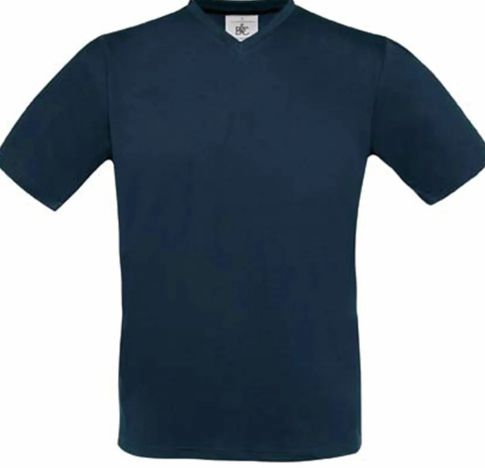 B&C CG153 - T-Shirt Col V Manches Courtes