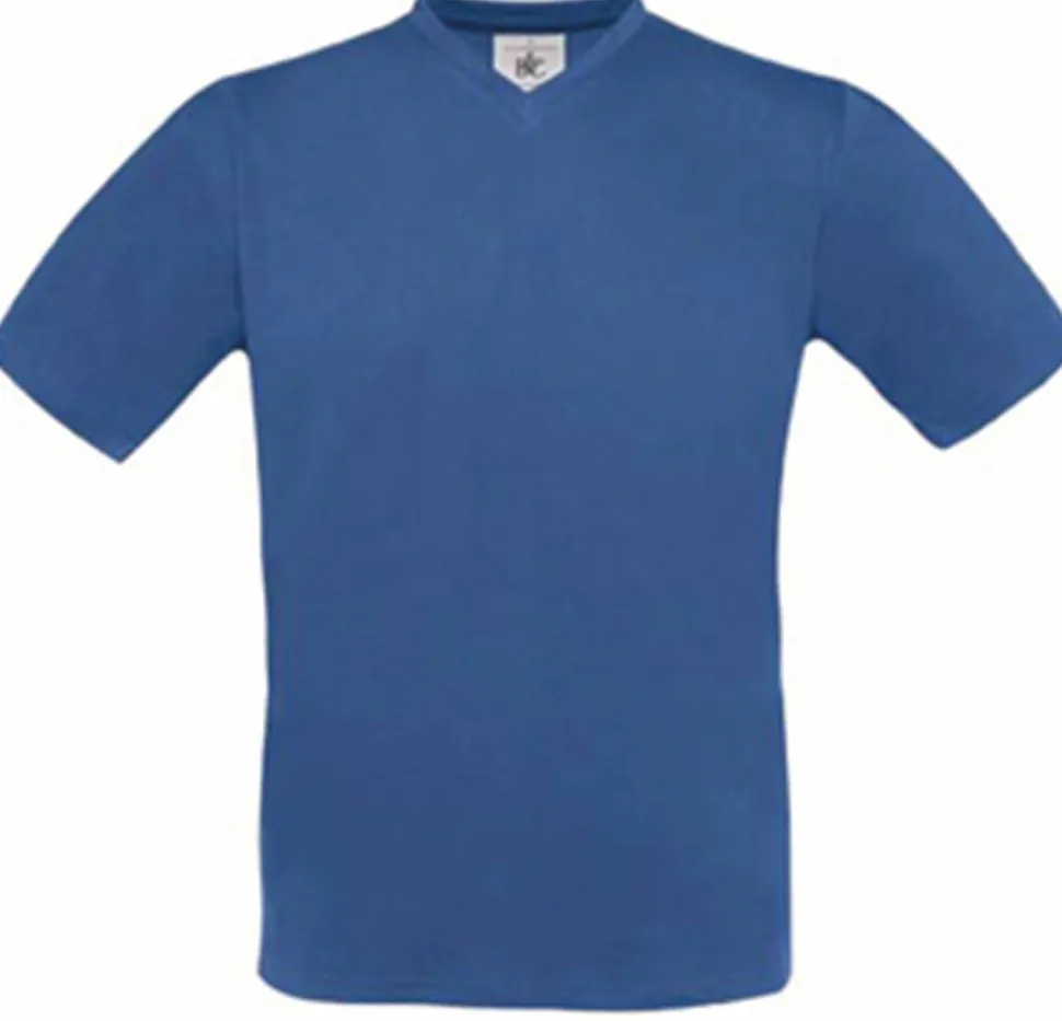 B&C CG153 - T-Shirt Col V Manches Courtes