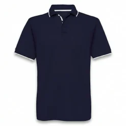 B&C CGPU413 - Polo Maille Piquée Avec Liseré