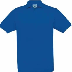 B&C CGSAF - Polo Élégant en Coton Peigné Confortable