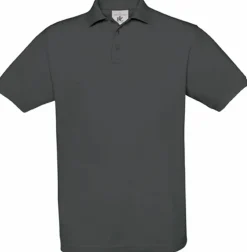 B&C CGSAF - Polo Élégant en Coton Peigné Confortable
