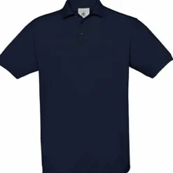 B&C CGSAF - Polo Élégant en Coton Peigné Confortable