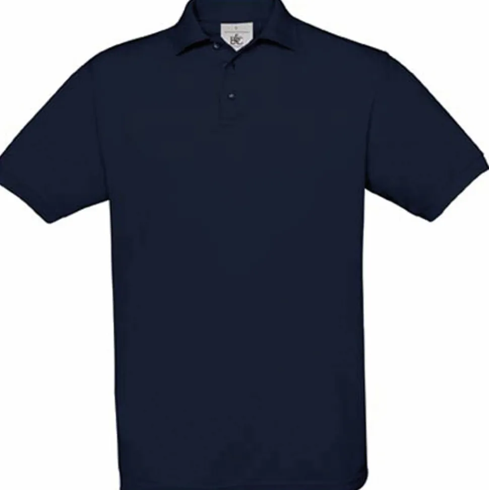 B&C CGSAF - Polo Élégant en Coton Peigné Confortable