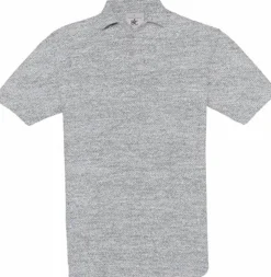 B&C CGSAF - Polo Élégant en Coton Peigné Confortable