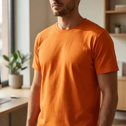B&C CGTM042 - T-shirt Organic Inspire col rond Homme