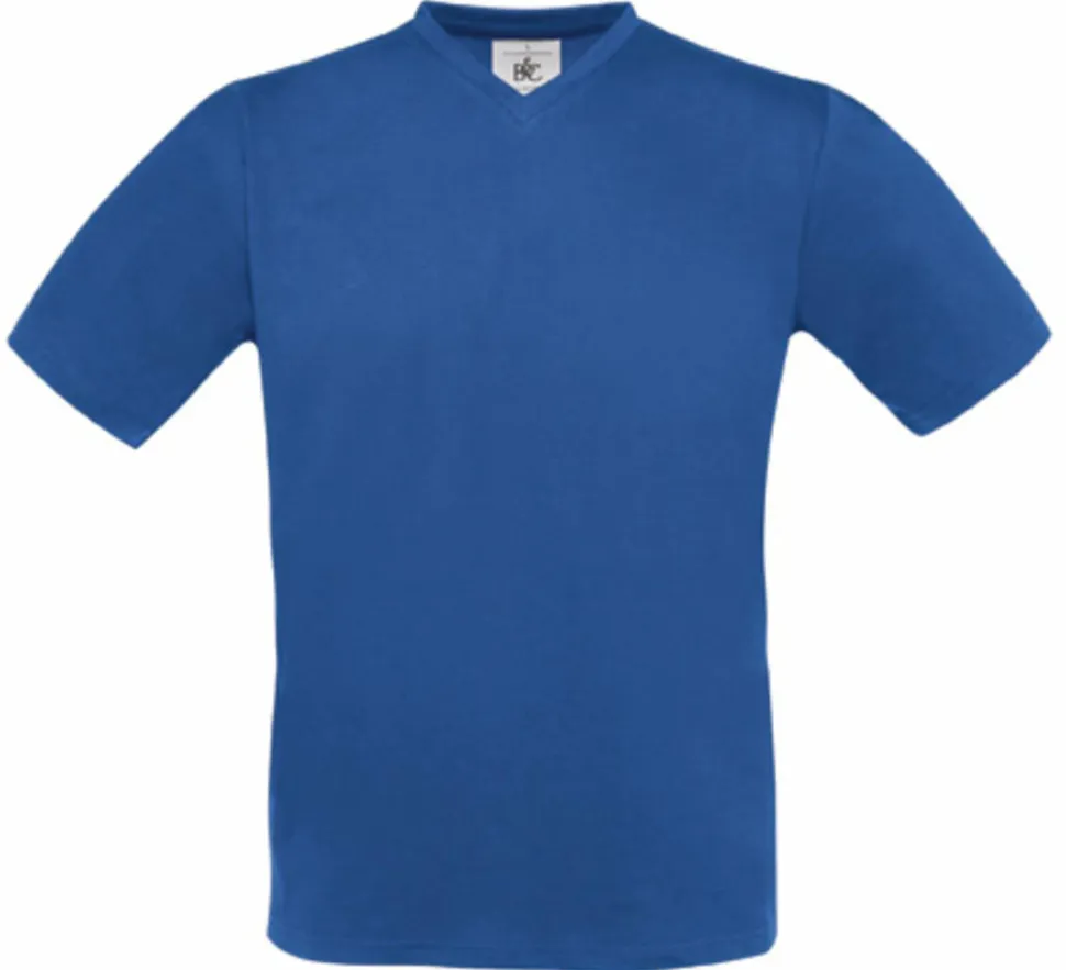 B&C Collection BA108 - T-shirt Col V Double Épaisseur Confort
